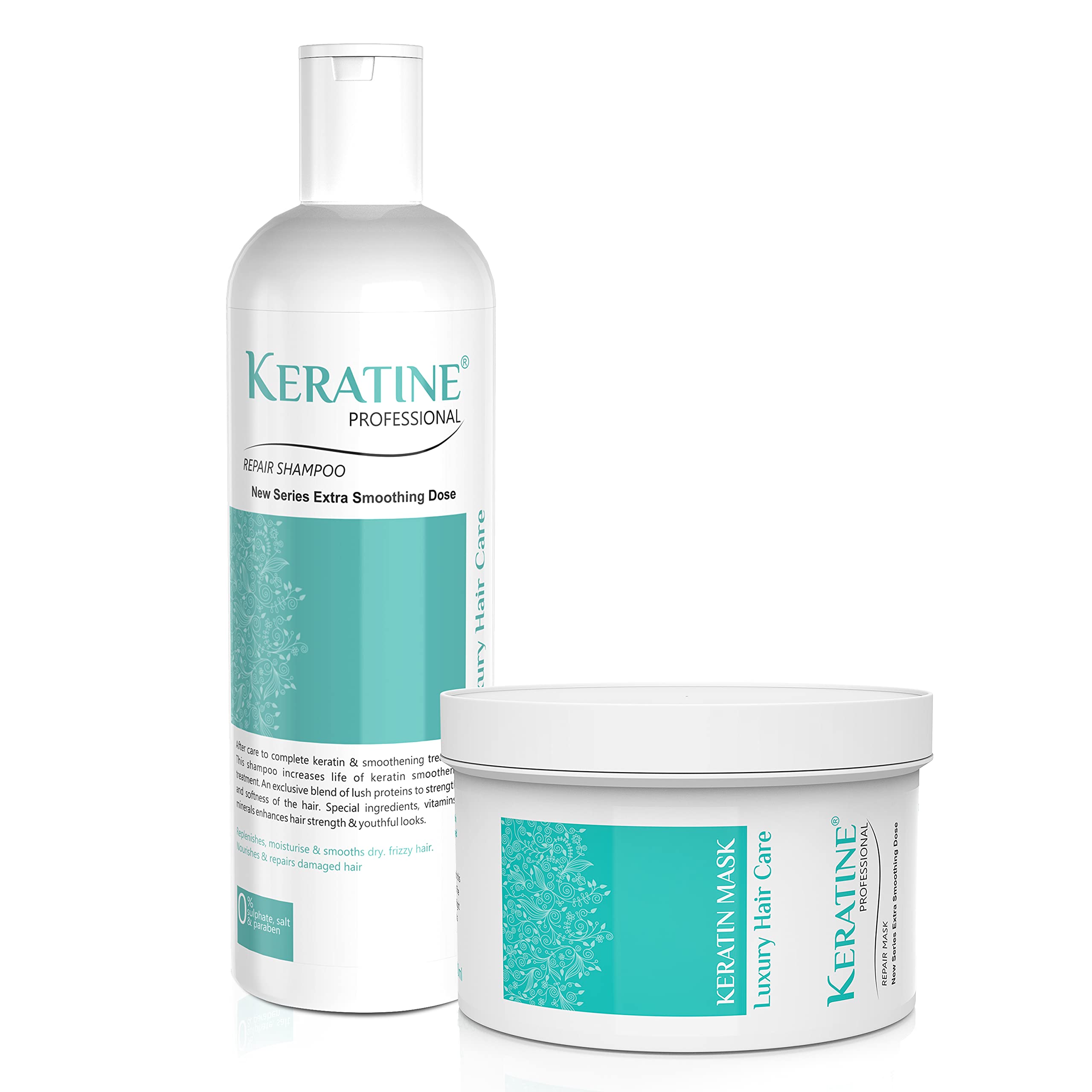 Keratine Professional Sulphate-Free Smoothening Shampoo &