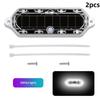 2Pcs Car Solar Charging-Free Anti-Rear Collision And Explosion-Proof Safety Light Motorcycle Brake Tail Light Modified Flash
