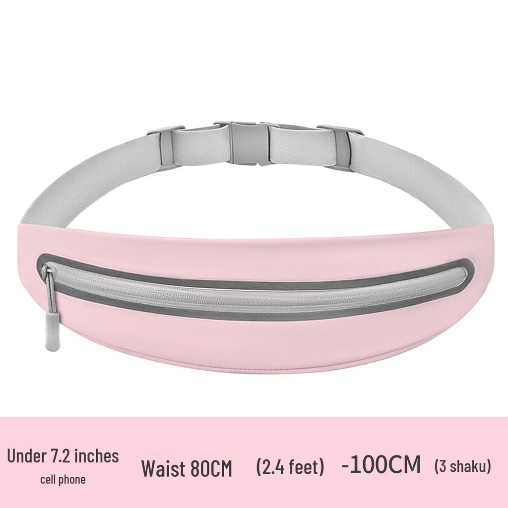 Unisex Waterproof Slim Running Belt: Multifunctional Phone Pouch for Outdoor Sports, Cycling, and Fitness