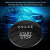 Car Engine Start Button Cover, Carbon Fiber Push to Start Button Cover for Mercedes Benz A B C GLC GLA CLA ML GL Class W176 W246 W205 X253 X156