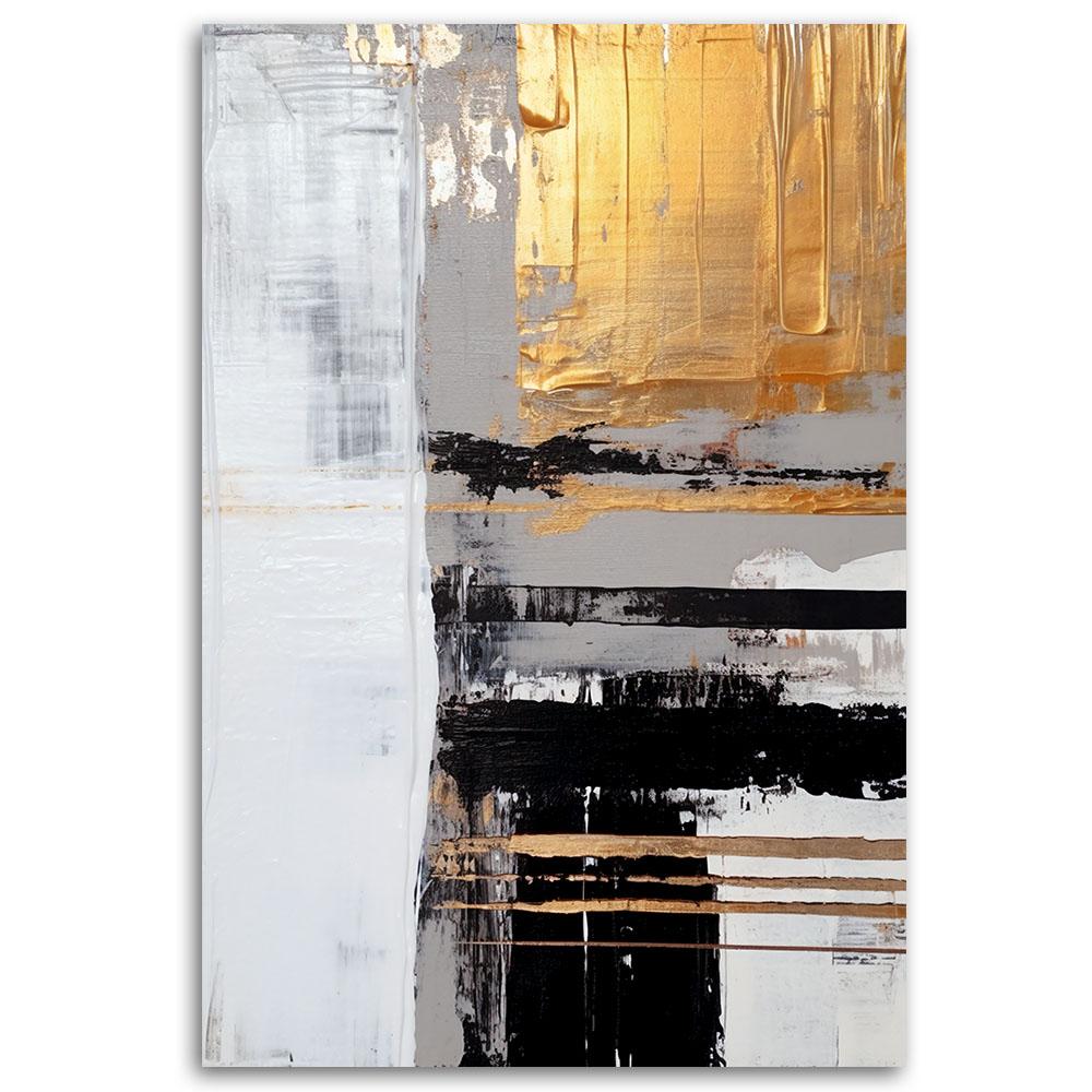 Canvas Print, Golden Abstract