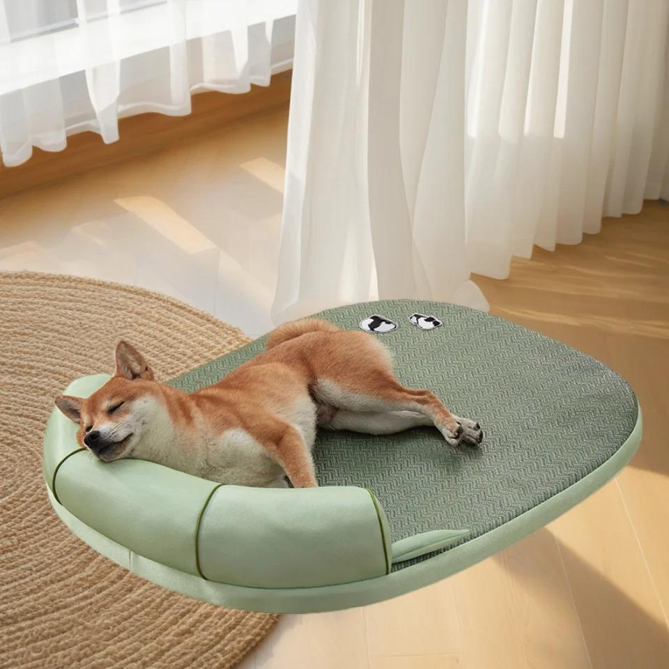 Summer Bed Mat for Dogs Cooling Dog Cushions Supplies Sofa Beds Large Small Pet Accessory Cats Kennel Breeds Baskets Pets
