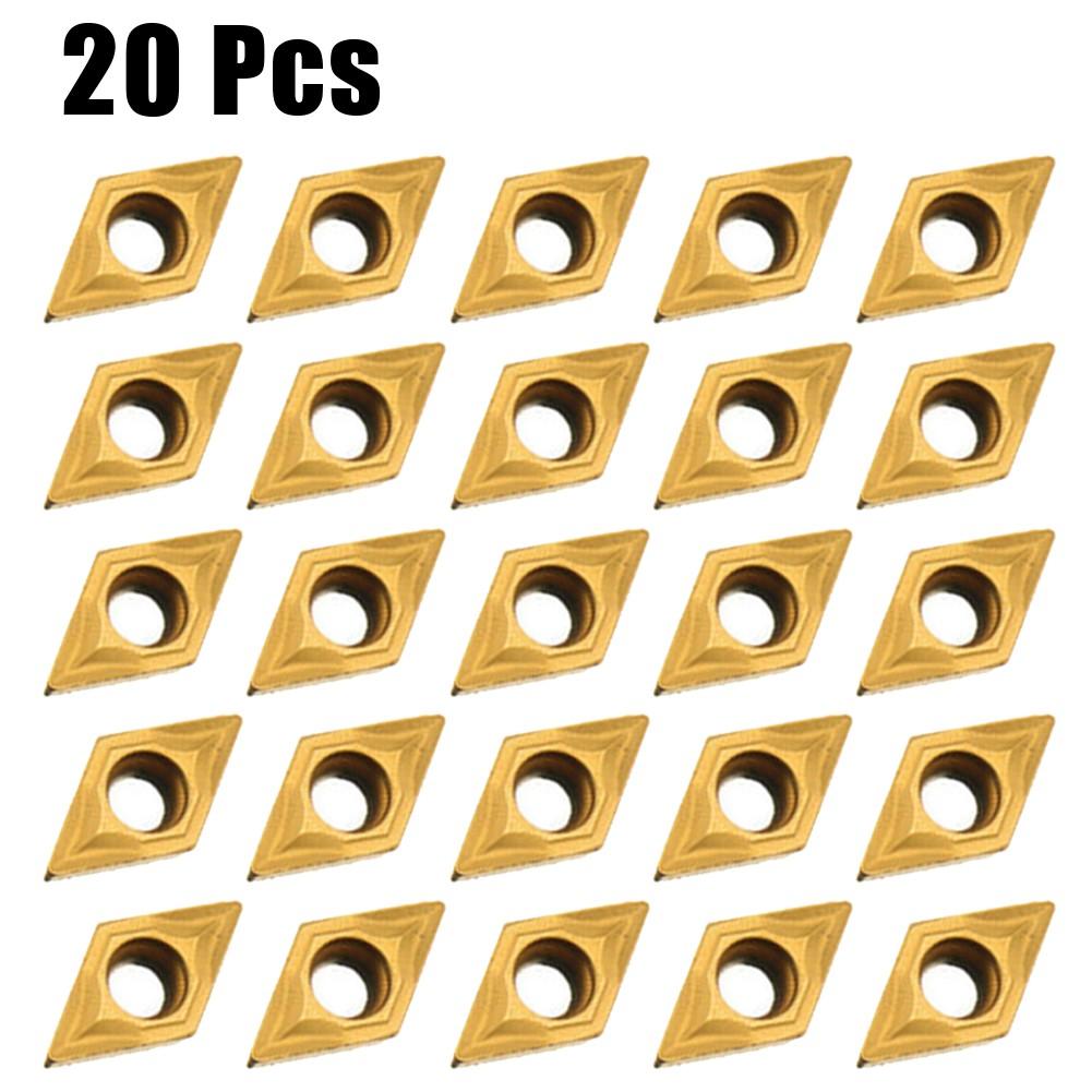 CCMT21.51 CCMT060204 DCMT21.51 DCMT070204 Lot De 20 Inserts