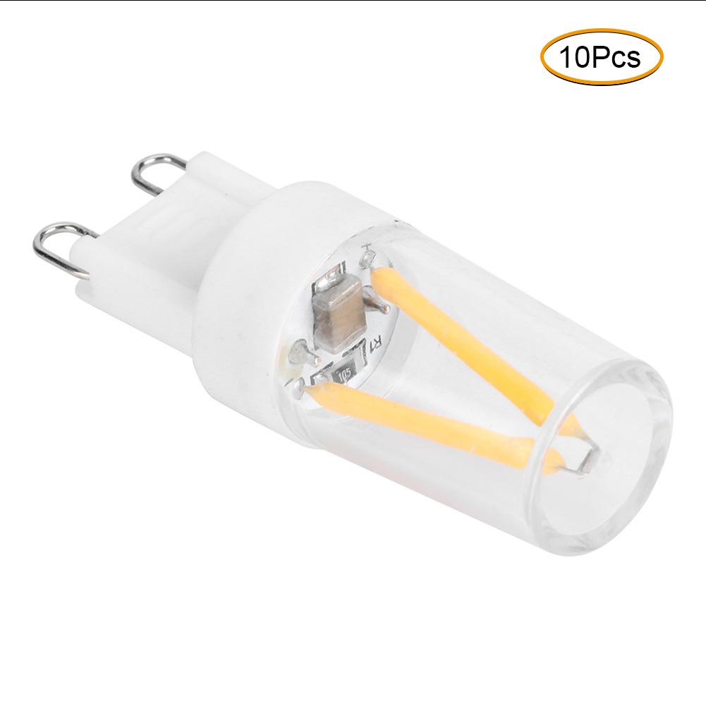 10Pcs G901001 1.5W AC230V PC BiPin LED Light Bulb Home Lighting for Car Cabinet Landscape