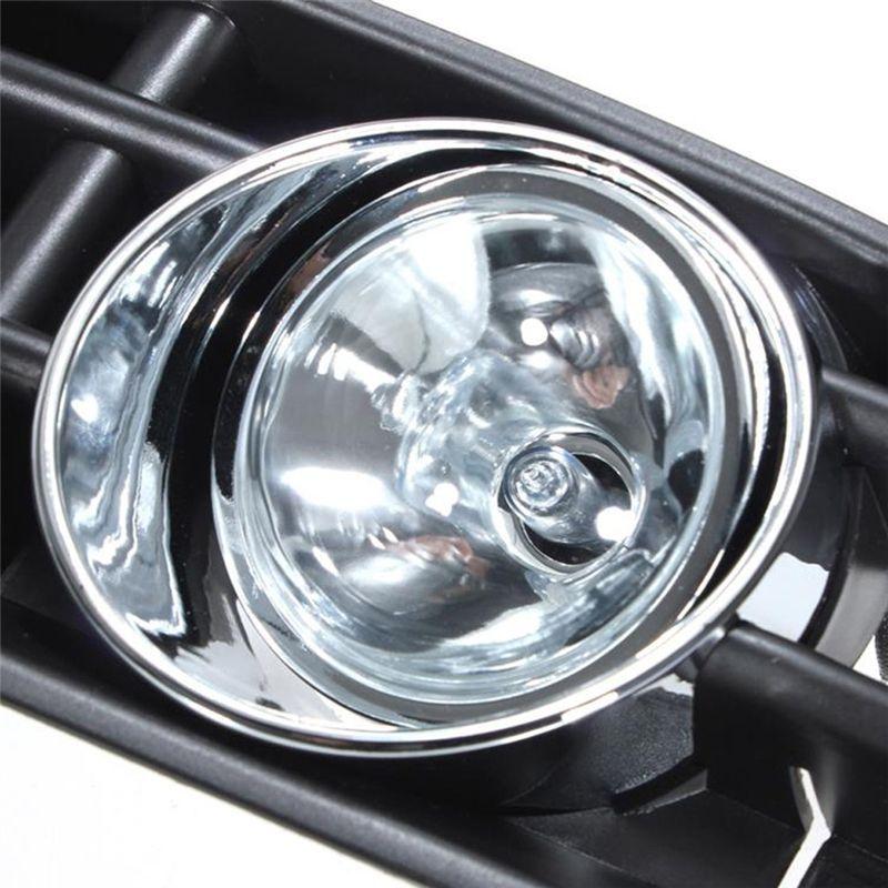 Powerful Bumper Grille Driving Lights With Switch&Harness For VW Bora MK4 1998-2004 Daytime Running Light 1J5853665B