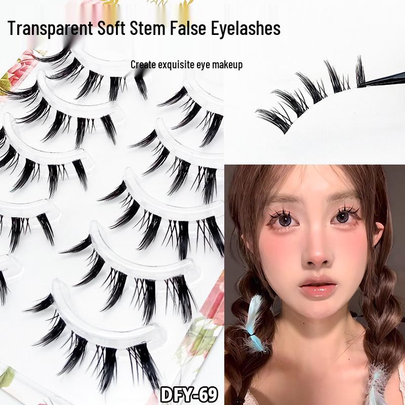 

Daifei Yan DFY69 Cosplay Devil Barbie False Eyelashes - Japanese Comic Style (5 Pairs)