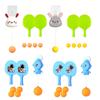 Table Tennis Trainer Portable Table Tennis Exerciser Cute Indoor Hanging Table Tennis Trainer for Parent Child Durable
