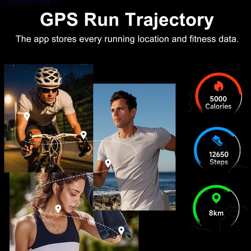 Health Smart Bracelet Fitness Tracker Men Women Sleep Tracking Smart Watch Heart Rate Blood Oxygen Monitor Watchband
