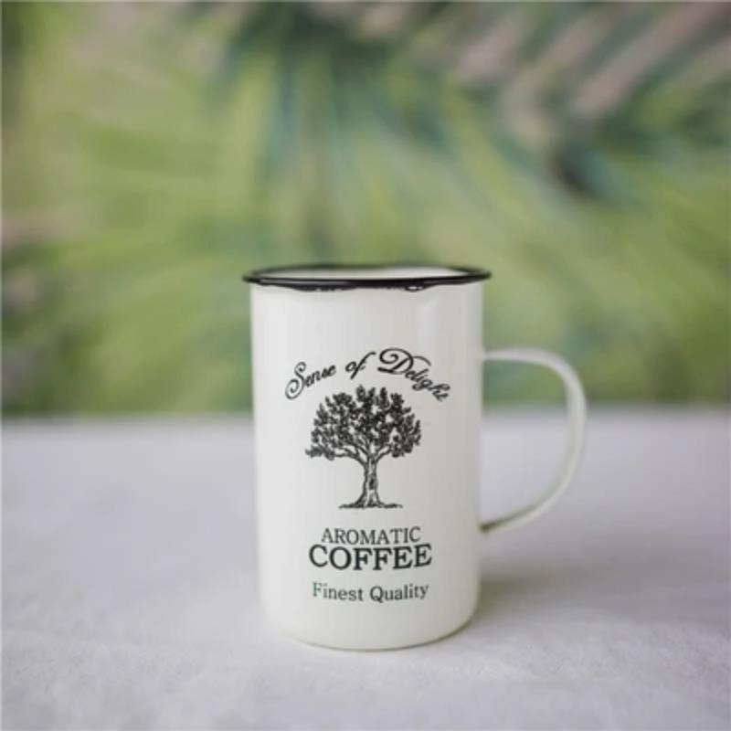 

Эмалированные кружки для кофе, чая, воды, молока, походные кружки с ручкой, кружка для напитков, кружка для отпуска, походов, подарков 400ml-450ml