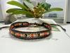 European & American Handmade Woven Crystal Retro Ethnic Friendship Bracelet for Women