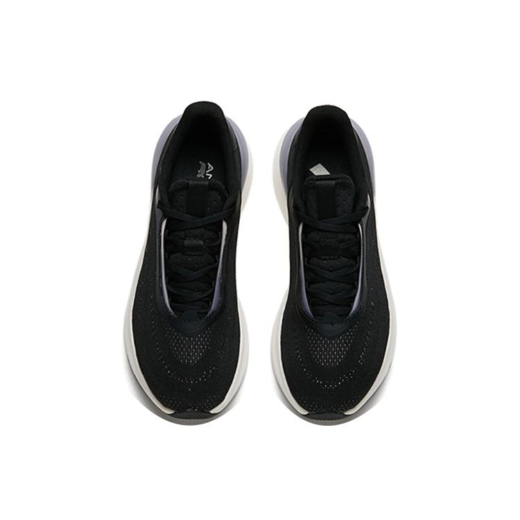 Anta Lightweight Cushioning Low top Running Shoes Women's Black Gray 122215556-1