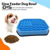 Slow Feeder Dog Bowl Non Slip Dog Slow Feeding Bowl Pet Puzzle Feeder Prevent Choking Dog Bowl for Small Medium Breed
