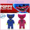 Jucărie Figurină Iluminată Joc Poppy Playtime Pentru Fani Cu Blocuri Puzzle Huggy Wuggy