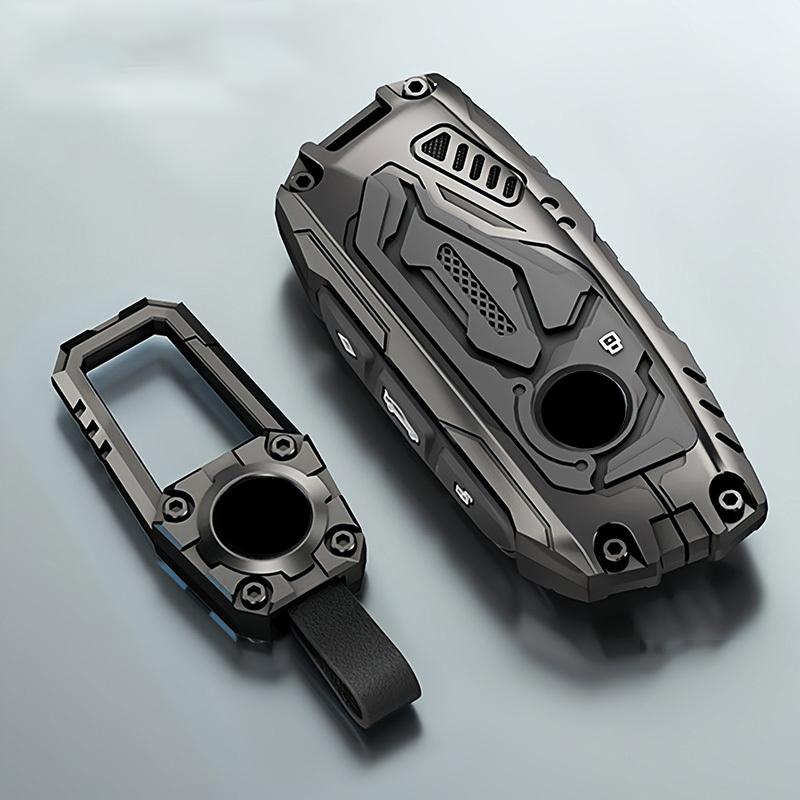 Metal Car Remote Key Cover For BMW New 530Li I5 iX1 X1 X5 840I 740Li iX I7 X6 X7 5 7 Series 2025 Case Holder Shell Protector Fob