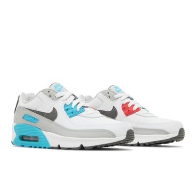 Air Max 90 Leather GS White Chlorine Blue CD6864-108
