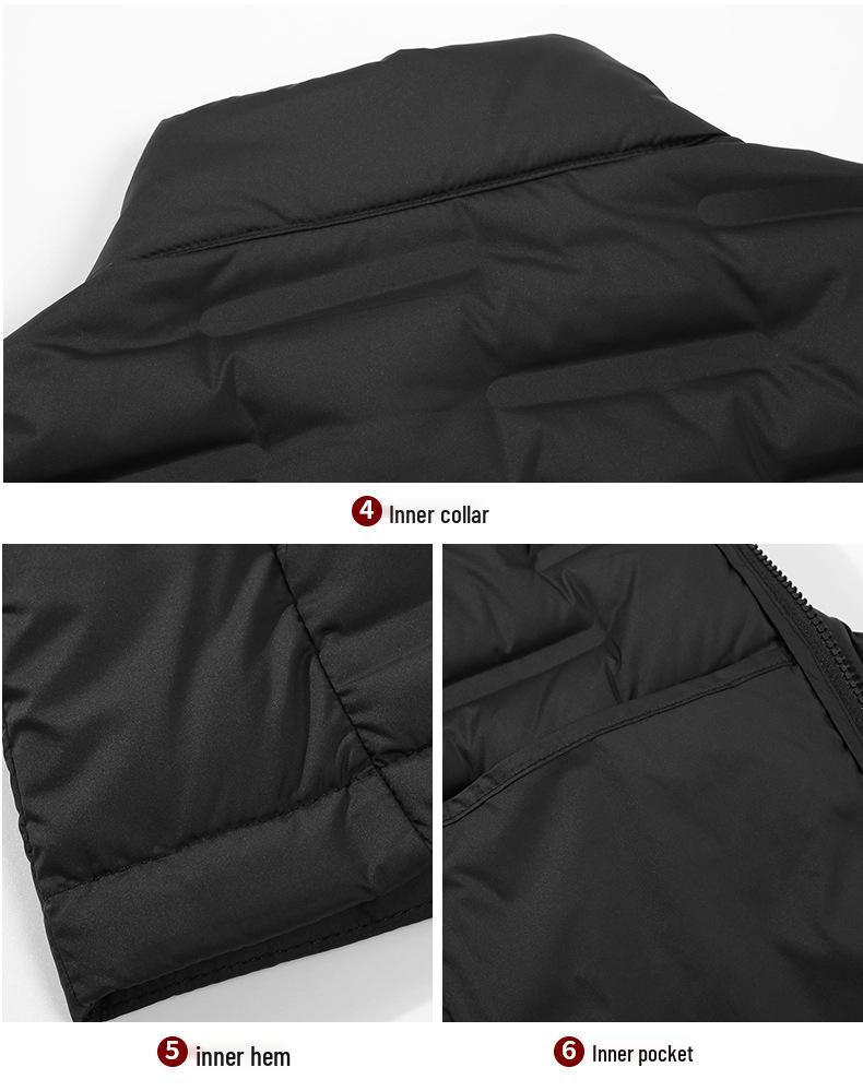 Custom Three-in-One Waterproof Winter Windbreaker with Detachable Liner and Logo