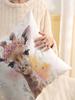 Flower Crown Giraffe Print Throw Pillow Cover, Cushion Case For Sofa Bedroom Living Room Couch Bed Office Chair Home Decor