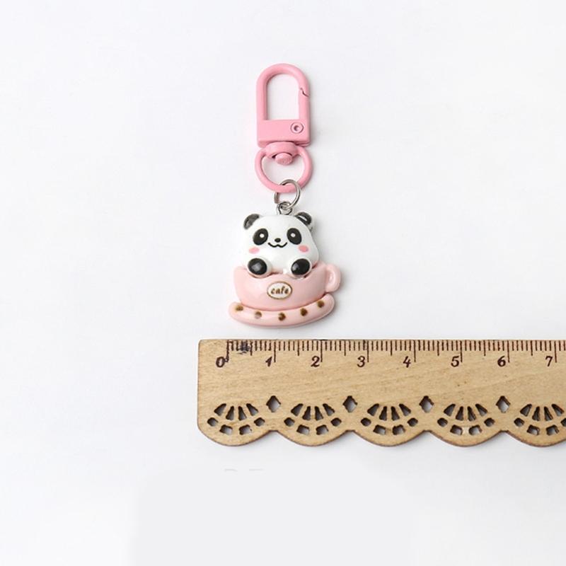 Lovely Animal Keychain Backpack Handbag Pendant Cartoon Animal Keyring Car Keychain Bag Charm Decorations