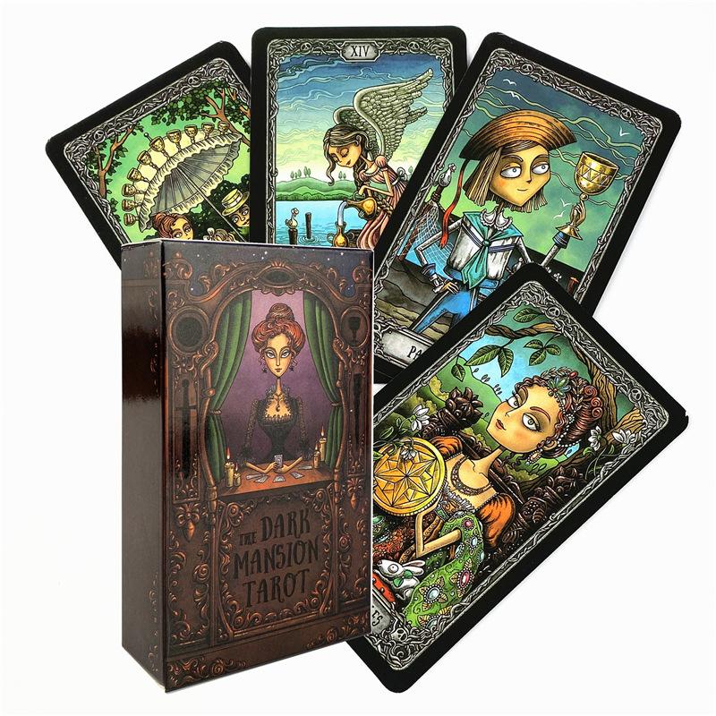 Malikane Tarot Kartları Destesi Masa Oyunları Parti İçin Fabrika Fiyatına