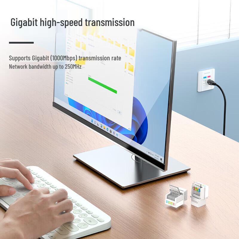 Shengwei Cat6 RJ45 síťové konektory (5-balení)