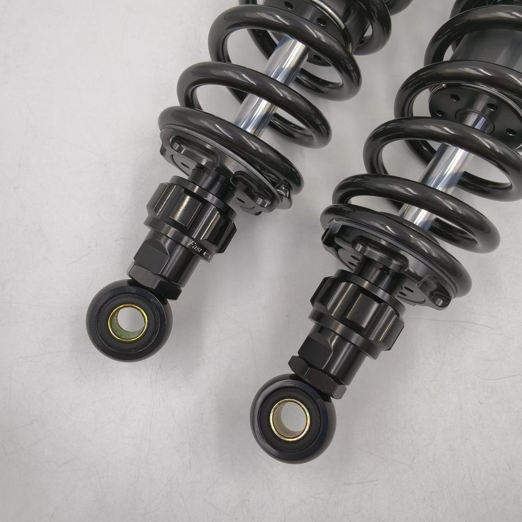 2pcs Universal 305mm-350mm motorcycle Rear Adjust damping shock absorber For Honda Yamaha Kawasaki Suzuki Rear suspension