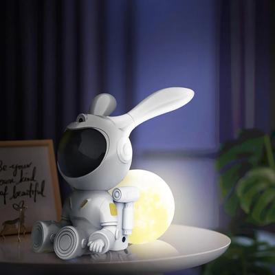 New LED Galaxy Star Rabbit Astronaut Projector Night Light Starry Sky Lamp Room Bedroom Decoration Night Lamp for Children Gifts
