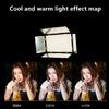 37W LED Video Lighting Dimmable Light for Camera DSLR Phone Laptop Zoom Lighting