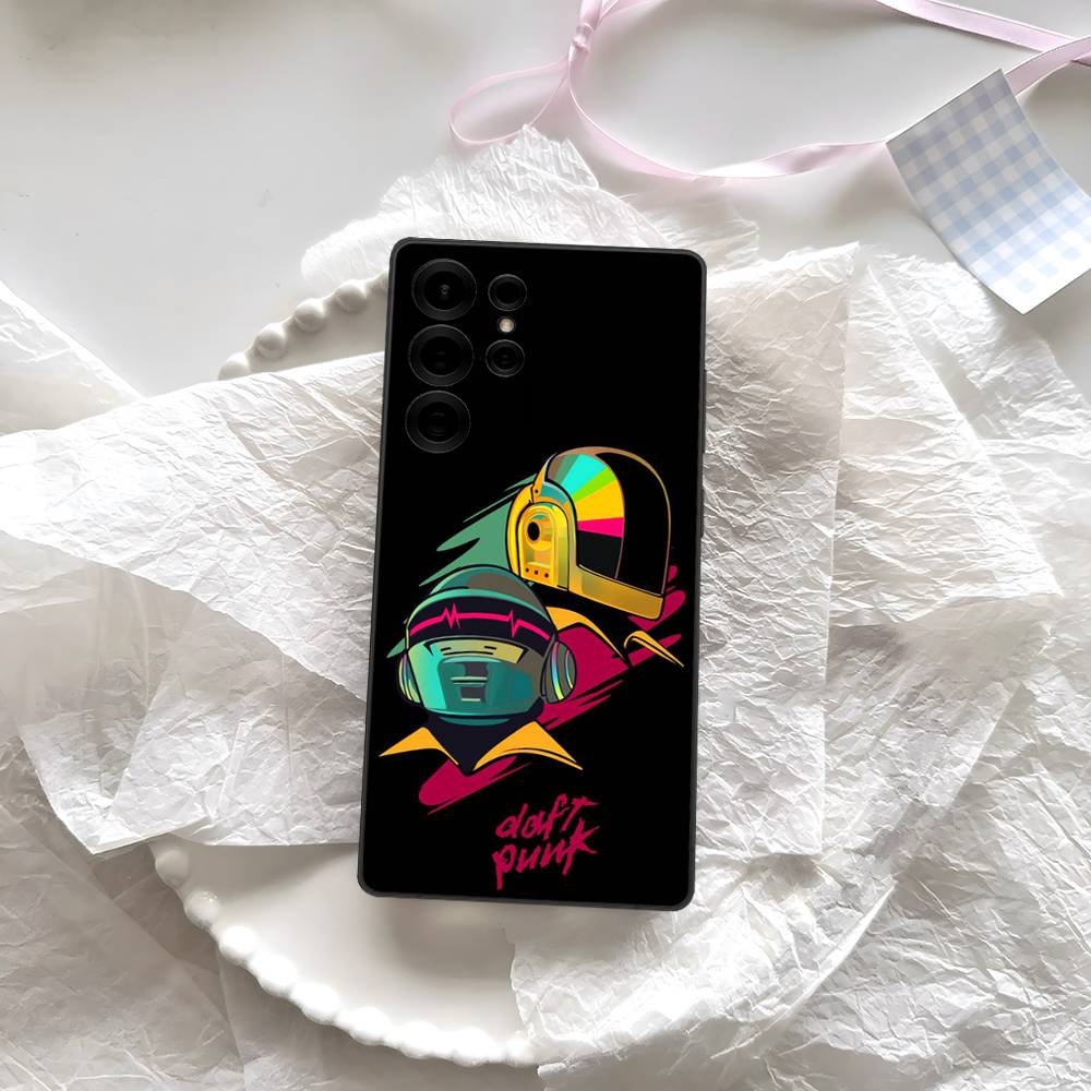D-Daft Punk Band France Phone Case For Samsung S 24 Fe 25 Ultra Plus 20 Lite 21 30 22 23 24 22 Ultra 5G Fundas