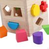 Colorful Geometric Blocks Sorting Box Puzzle for Kids - Fun Learning Toy