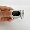 Miniature Dollhouse Microwave Model High Simulation Kitchen Accessories Ornaments Small House Microwave Decoration Model White