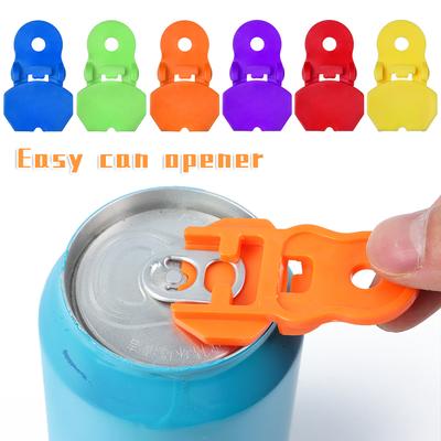 Simple Portable Easy Can Opener Reusable Drink Beer Cola Beverage Opener Sealed Opener Lid Remover Kitchen Supplies Camping Tool