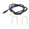 59.1in 6Pin AUX IN Cable Audio Input Adapter 3.5mm Jack Replacement for Fiat Grande Punto