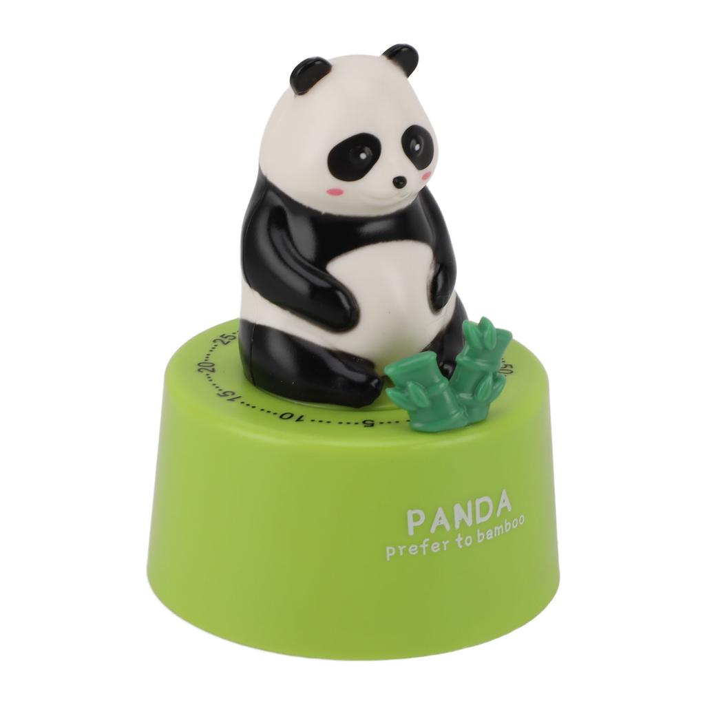 Timer da Cucina Meccanico Forma di Animale Carino Base Magnetica Allarme Forte 60 Minuti Conto alla Rovescia per Cucina Timer per Cottura Panda