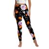 Halloween Women's Pants Yoga Pants Skull Head Pumpkin Digital Printing Sports Hip Lift Leggings