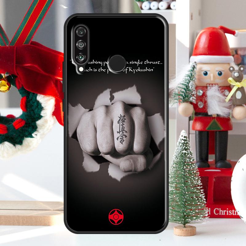 Kyokushin Karate Symbol For Huawei Nova 5T 9 10 SE 7i 8i 11i 12i Y73 Y72 Y61 Y91 Y60 Y70 Y90 P20 P40 P30 Lite Case