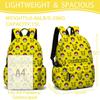 (A) Pokemon Pikachu Bag Shoulder Bag Student School Bag Computer Bag