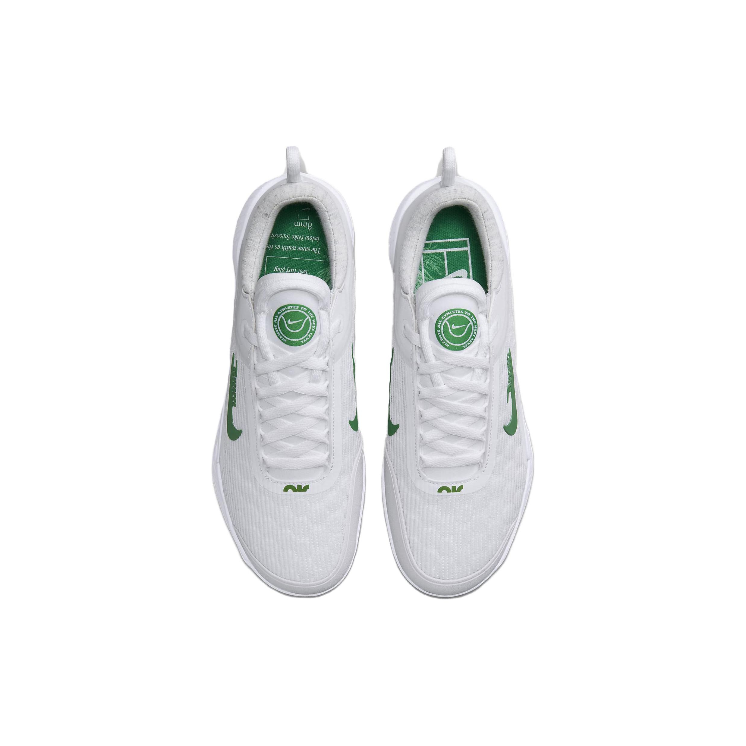 Мужские кроссовки NikeCourt Zoom NXT HC White Kelly Green DV3276-102 41 — фото 3