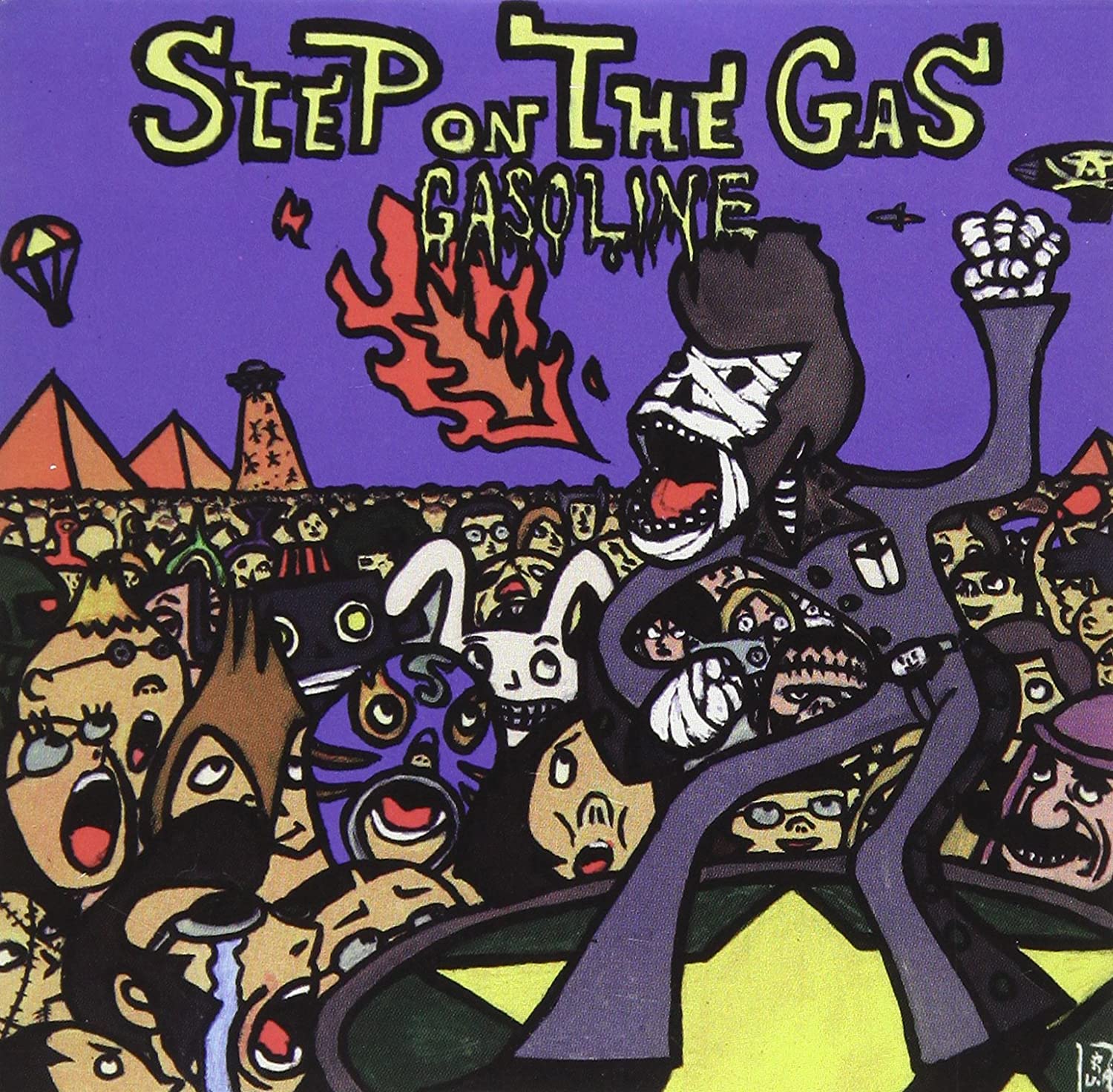 

CD GASOLINE - STEP ON THE GAS Japan Japanese Pop/Rock Used