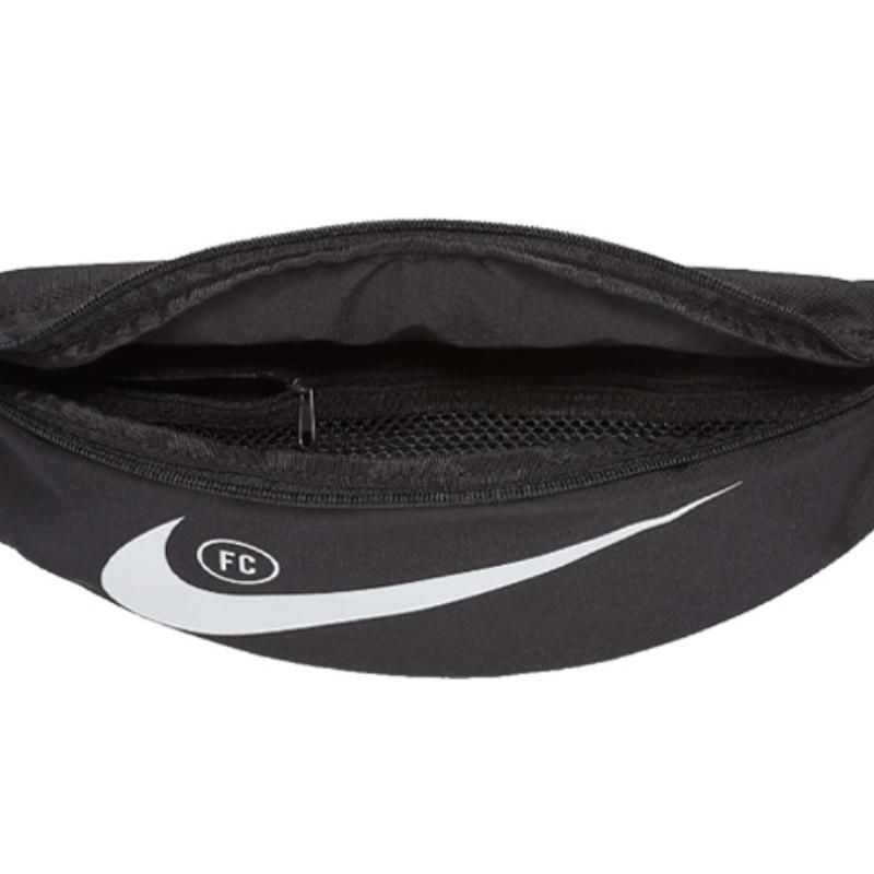 Nike Polyester Crossbody Bag, Fanny Pack Regular Unisex Black Casual BA6110-011