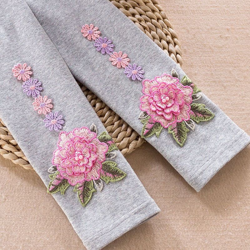 Mädchenleggings für Sommer-Oberbekleidung, mittelgroße bis große Kinder- und Mädchenhosen aus dünner Baumwolle, mückenabweisend