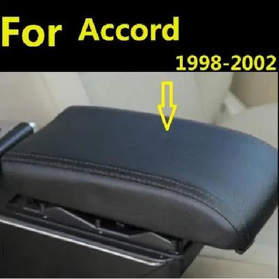 For Honda Accord 6th Generation 1998 1999 2000 2001 2002 Zied Microfibre Leather Center Armrest Cover Direct Tallation