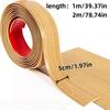 1PC 1m/2mX5cm Self-adhesive Floor Edge Protection Floor Transition Strips Threshold Strips Decorative Strips