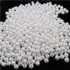 Straight-Hole White Imitation Pearl Beads, Shoe, Bag, Clothing Decoration Accessories,DIY Handmade Bead Jewelry Materials