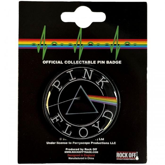 Pink Floyd Pin Circle Logo Badge