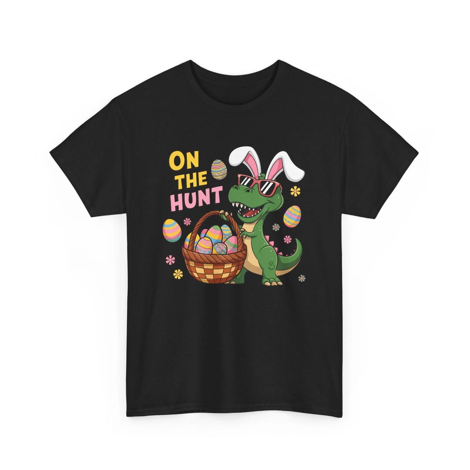 Dinosaur Egg Hunt T-Shirt - Internet-Inspired Funny Tee for Social Media Lovers 4XL
