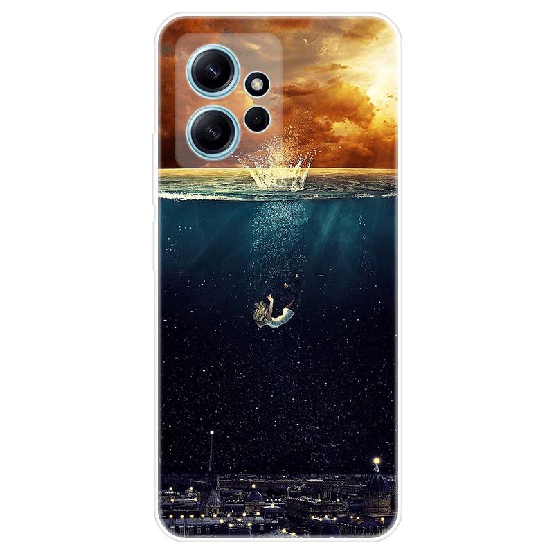 Per Xiaomi Redmi Note 12 Note12 4G Custodia morbida in silicone Cover posteriore Cartoon Phone Case Diversificazione