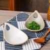 Vintage Ceramic Single Handle Dipping Sauce Dish for Sushi Snacks Home Restaurant Use