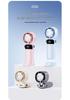 Portable Rechargeable Handheld Folding USB Fan with Ice Pack