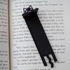 Hanging Cat Bookmark Plastic 3D Printed Long Body Kitten Book Page Marker Animal Decoration Book Lovers Birthday Christmas Gift