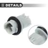 Motoforti Turn Signal Light Bulb Socket Holder, for Toyota Avalon 1995-1999, Plastic, 90075-60001/81945AC030, Gray, 3pcs